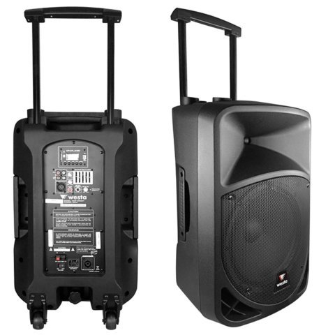Westa Wap-12502T - Seyyar Portatif Ses Sistemi EL+EL