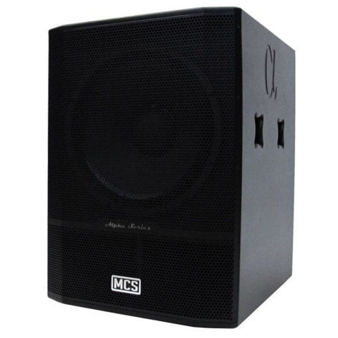 Mcs Alpha A118-4 Dsp Aktif Subbass Kabin Hoparlör 18'' 1000W