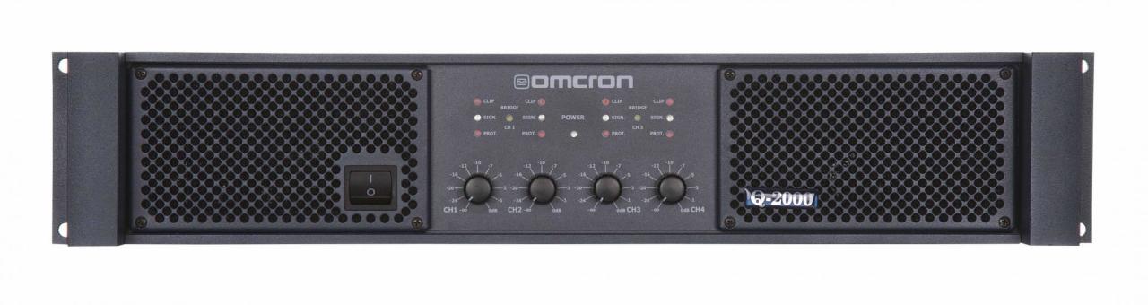 Startech Omcron Q-2000 Power Anfi 4x500 Watt