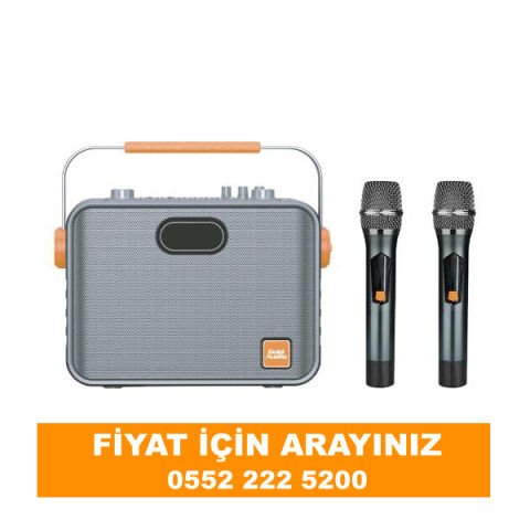 GOLD AUDIO GTX-6EE 150 WATT ÇİFT EL TELSİZLİ TAŞINABİLİR HOPARLOR